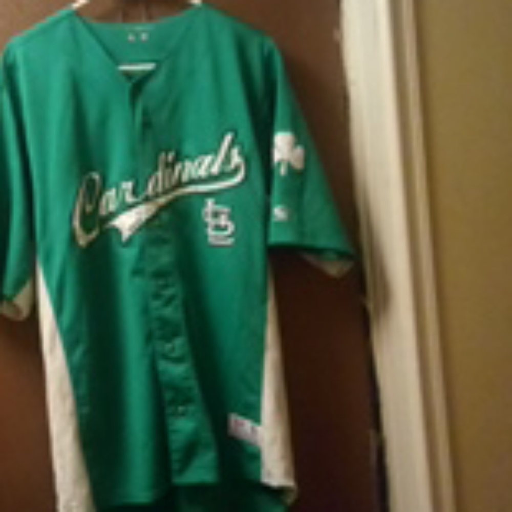 St. Louis Cardinals special green edition jersey
